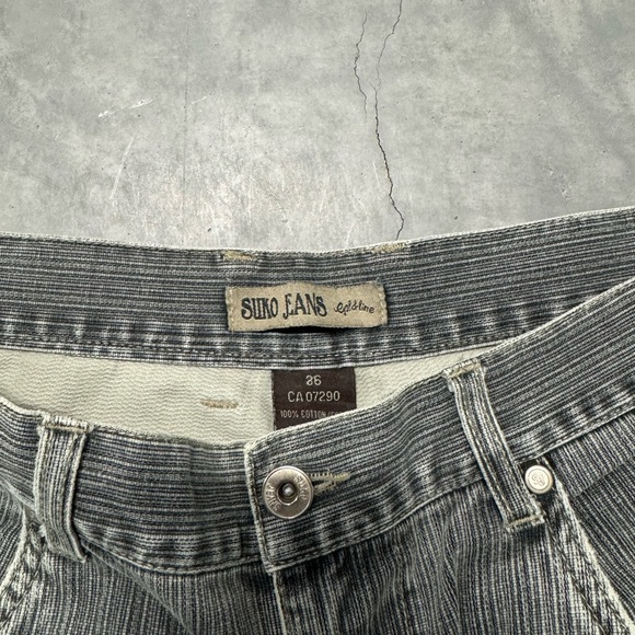 Men's Relaxed Fit Gray Jeans - Picture 3 of 7